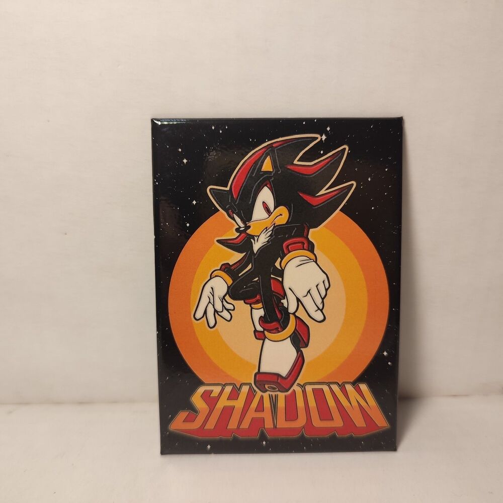 Shadow The Hedgehog Fridge Magnet Official Sonic Sega Collectible Decor